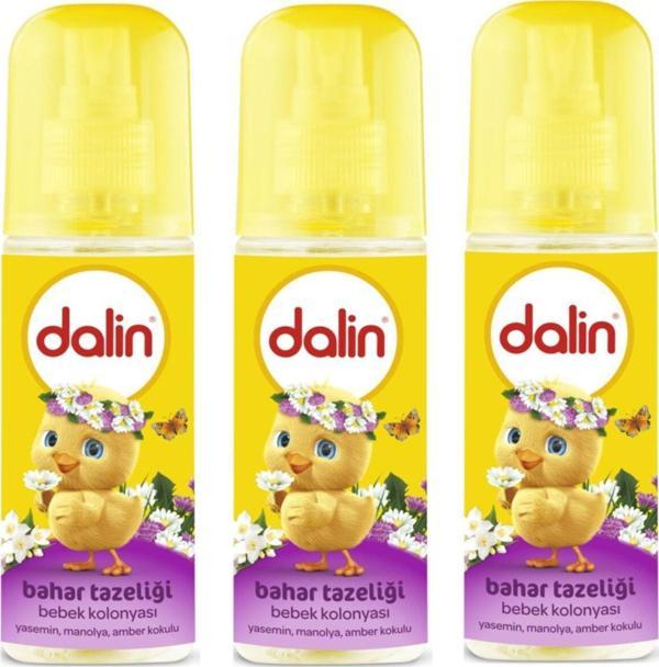 Dalin Bahar Tazeliği Bebek Kolonyası 100 Ml 3 Adet - Image 1