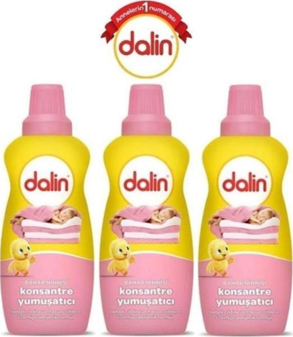 Dalin Çamaşır Yumuşatıcı Konsantre 1.2 Lt Bahar Ninnisi 3 Lü Set - Image 1