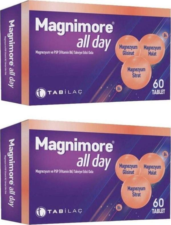 Magnimore All Day 60 Tablet X2 - Image 1