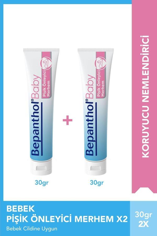 Bepanthol Baby Pişik Önleyici Merhem 30 Gr 2Li Paket - Image 1