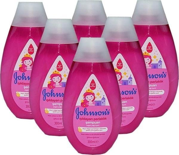 Johnson'S Baby Işıldayan Parlaklık Bebek Şampuanı 300 Ml X 6 Adet - Image 1
