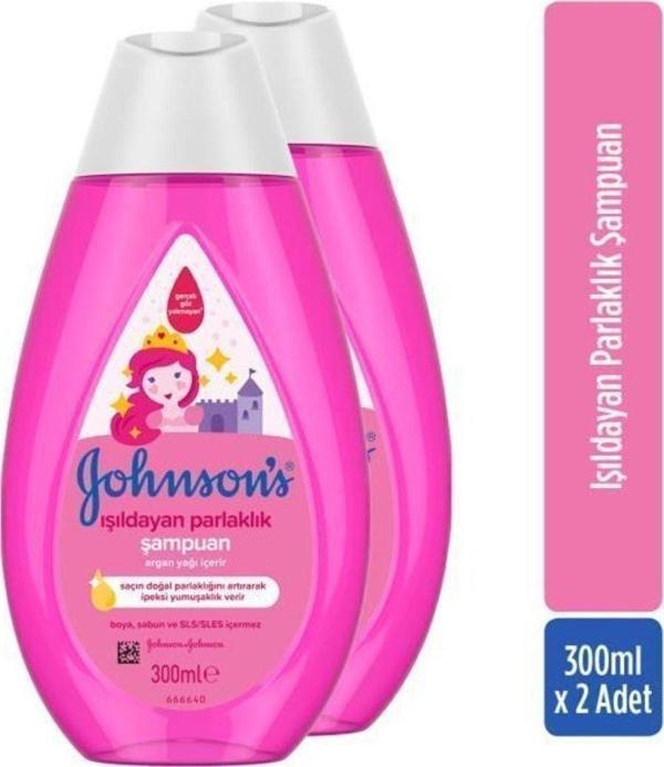 Johnson'S Işıldayan Parlaklık Serisi Şampuan 300 Ml X2 - Image 1