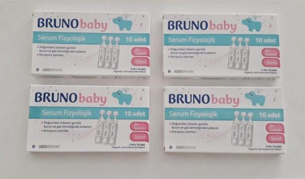 Bruno Baby Serum Fizyolojik Damla 5 Ml X 10 4'Lü - Image 1