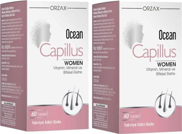 Ocean Capillus Women 60 Tablet 2 Adet - Image 1