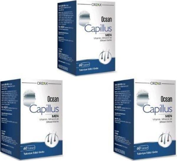 Ocean Orzax Capillus Men 60 Tablet X 3 - Image 1