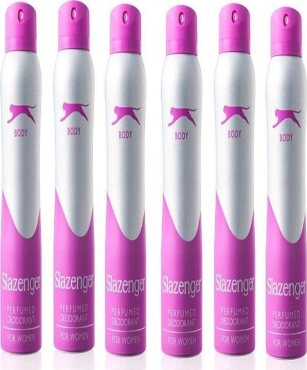 Slazenger Deodorant Pembe Women 150 Ml 6Lı - Image 1