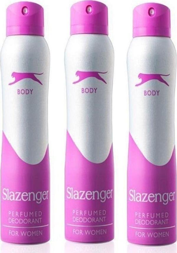 Slazenger Women Deodorant Mor 150 Ml X3 Adet - Image 1