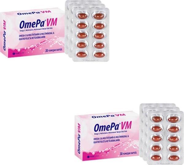 Omepa Vm 30 Kapsül X2 Adet - Image 1