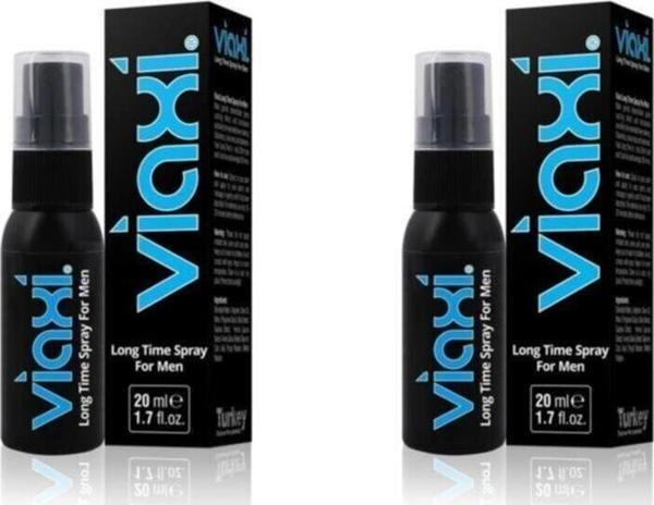 Viaxi 2 Adet Long Time Sprey For Men 20 Ml. Erkeklere Özel - Image 1