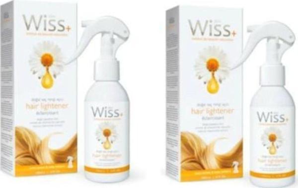 Wiss Plus Papatya Özlü Saç Rengi Açıcı Sprey 150 Ml X 2 Adet Kzmprt - Image 1
