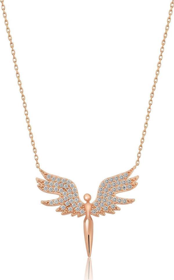 925 Ayar Mikail Meleği Gümüş Kolye - Image 1