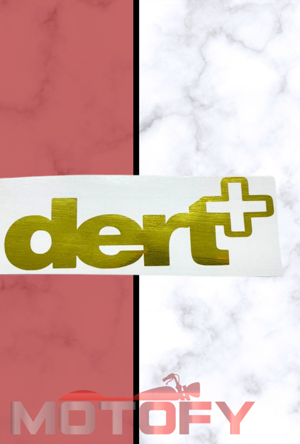 DERT PLUS STİCKER - ETİKET 15x5cm - Image 1