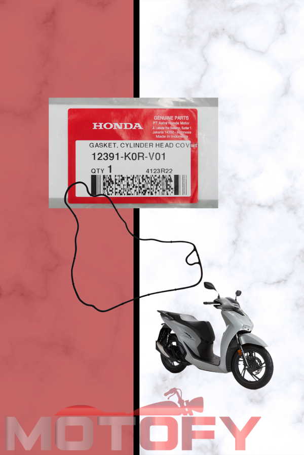 HONDA SH125 2024 KÜLPÜTÖR KAPAK CONTASI (2) ORİJİNAL - 12391-K0R-V01 - Image 1