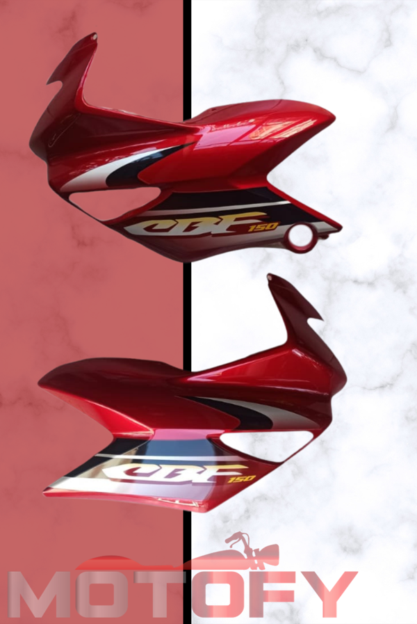 HONDA CBF 150 GRENAJ ÖN SAĞ & SOL TAKIMI KIRMIZI YENİ MODEL OEM - Image 1