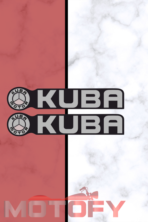KUBA ETİKET GRİ 15x3cm 2'Li - ETİKET - STİCKER - Image 1