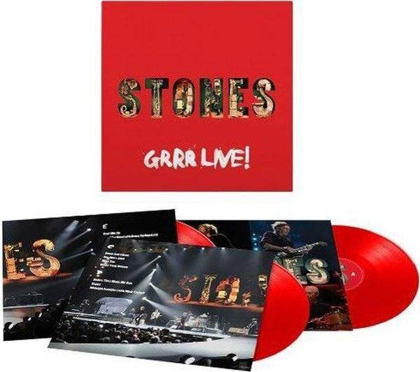 Eaglerock The Rolling Stones Grrr Live! (Red) Plak - Image 1