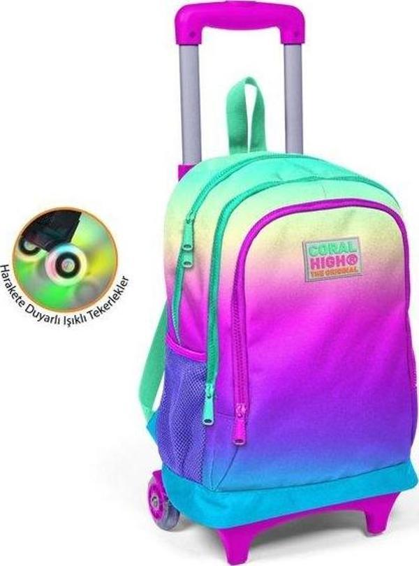 Coral High Çekçek Sırt Çanta (Işıklı Tekerlek) 23910 - Image 1