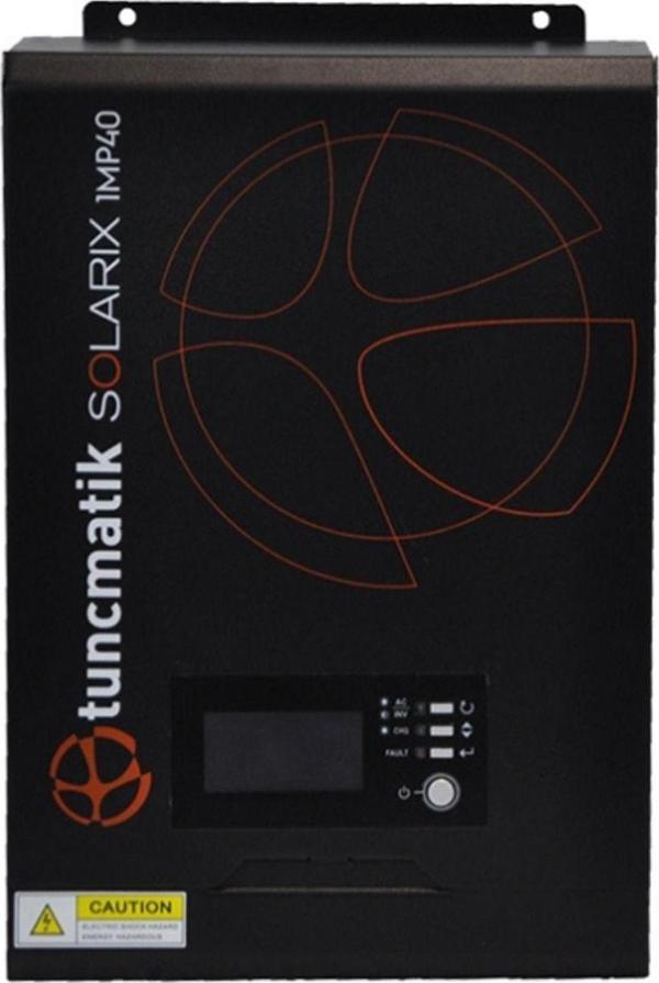 Tunçmatik Solarix 1 Kw 40 A Amper Mppt 1000 W Watt Akıllı Inverter 220 Volt Çevirici Invertör - Image 1