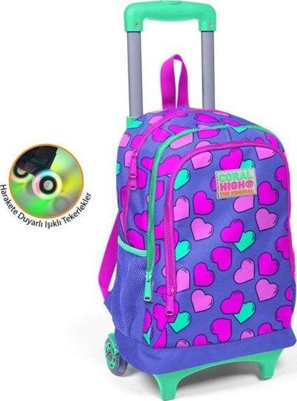 Coral High Çekçek Sırt Çanta (Işıklı Tekerlek) 23359 - Image 1