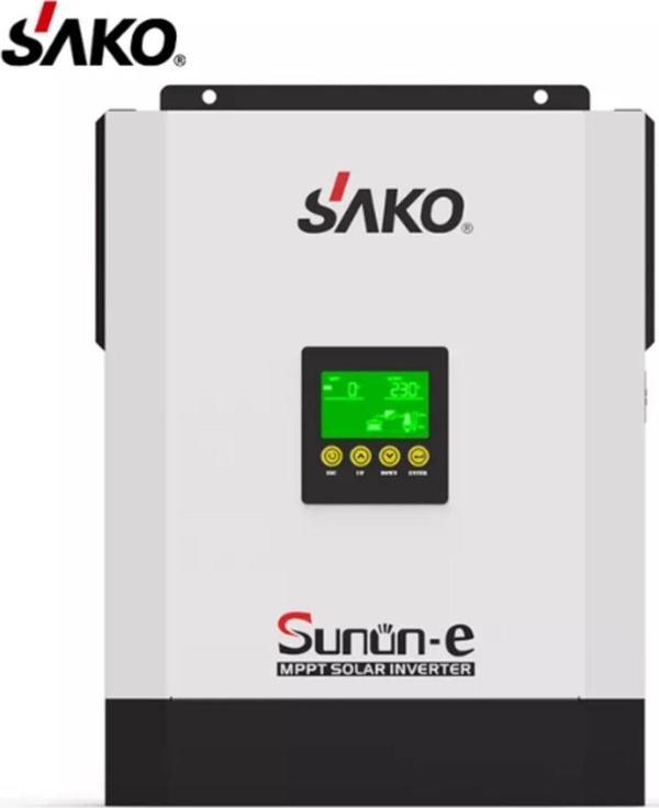 SAKO 24V 3Kva 2400 Watt Sunone (450 Vdc) Akıllı Inverter (80Ah Mppt Solar Şarj Kontrol Cihazlı) - Image 1