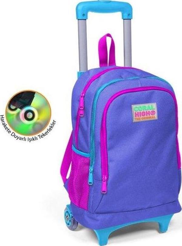 Coral High Çekçek Sırt Çanta (Işıklı Tekerlek) 23903 - Image 1