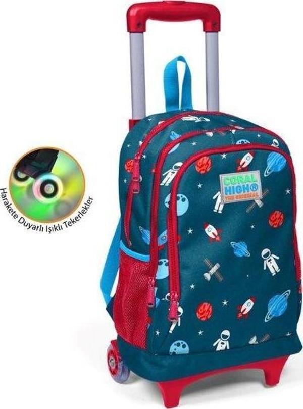 Coral High Çekçek Sırt Çanta (Işıklı Tekerlek) 23136 - Image 1