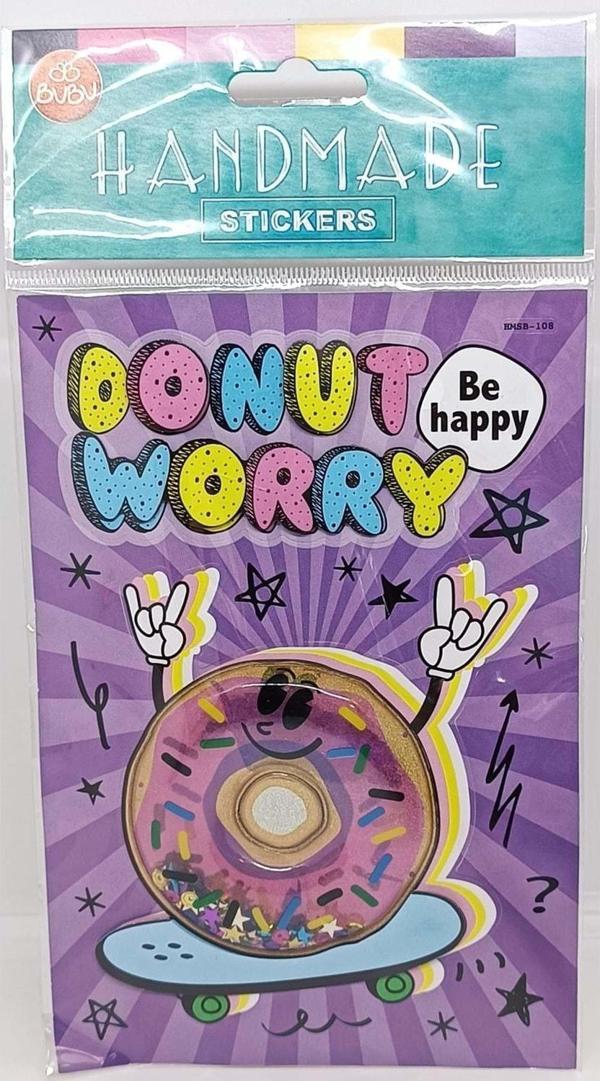 Bu-Bu Handmade Sticker Donut 12,5x23,5 HMSB-108 - Image 1