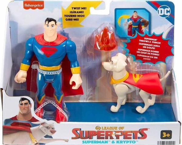 Mattel Oyuncak Imaginext Dc League Of Super Pets - Kahramanlar ve Hayvanlar HGL01 - Image 1