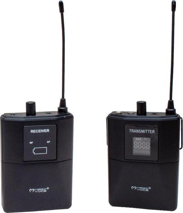 Magicvoice Mv-19602 Kablosuz Bluetooth Enstrüman Mikrofonu Amfi Mixer Cep Telefonu Uyumlu Yaka Mikrofonu - Image 1