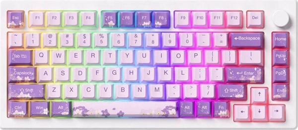 Akko Mod 007 He Pc Purple Melody Hall Effect Rgb Mekanik Gaming Klavye - Image 1