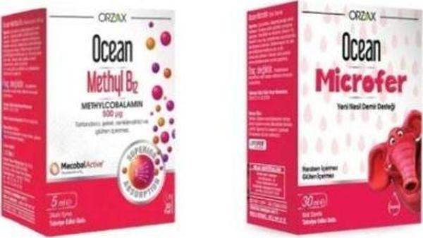 Ocean Methyl B12 Sprey 500 Mcg 5 Ml + Microfer Damla 30 Ml Avantaj Paket - Image 1