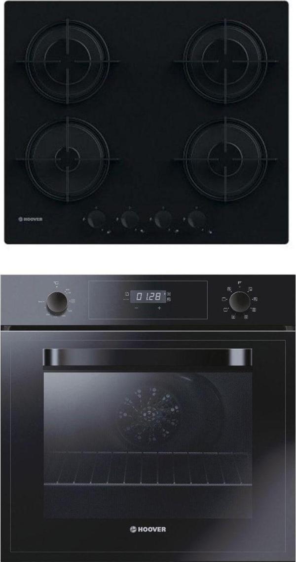 Hoover 2'li Siyah Cam Ankastre Set (hvw6mbb-3051b) - Image 1