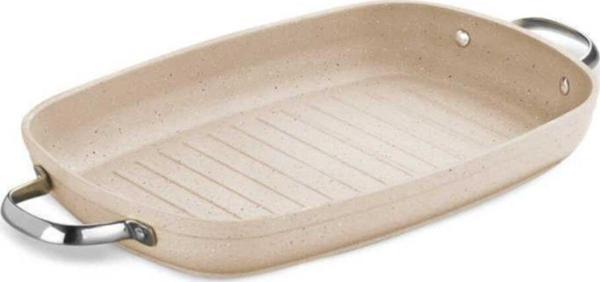 Korkmaz A1274 Granita 2 Kulplu Grill Sote Tava 35X25 Cm 3,2 Litre - Image 1