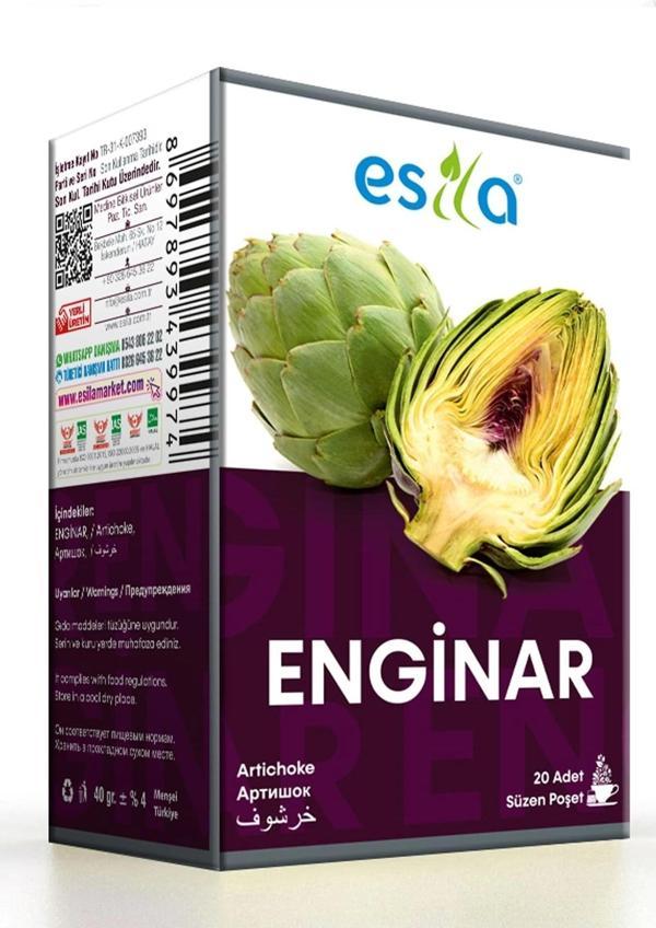Enginar Çayı Süzen Poşet 20 Li - Image 1