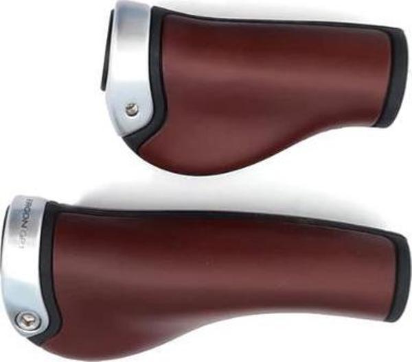 Brooks Gp1 Ergonomik 1X130MM – 1X95MM Deri Elcik (Kahverengi / Gümüş) - Image 1
