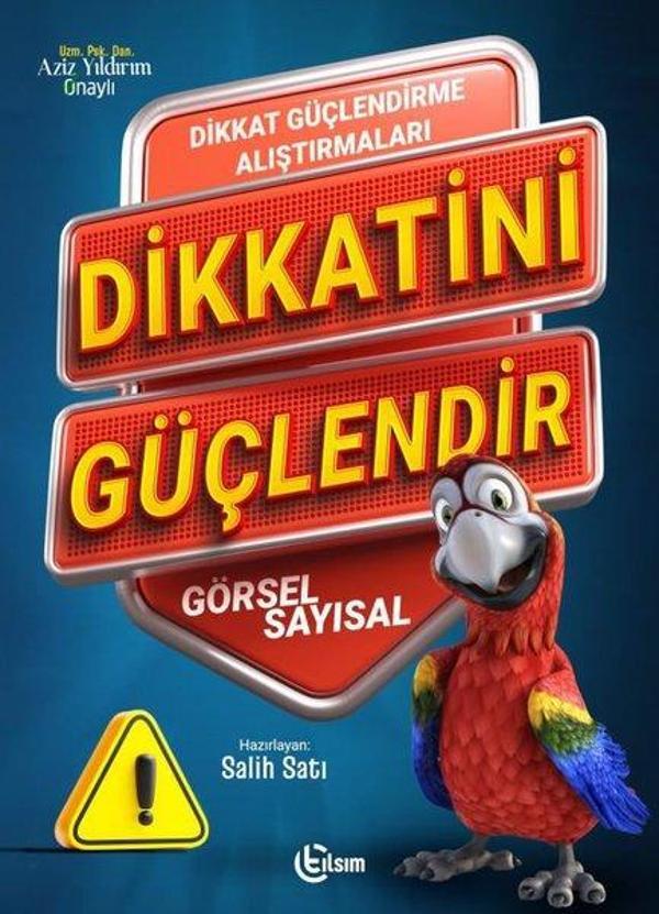 Dikkatini Güçlendir - Dikkat Güçlendirme Alıştırmaları - Tılsım Yayınevi - Image 1