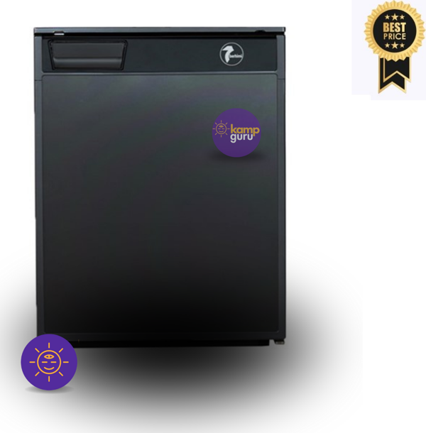 Berhimi 50 Litre 12/24V Buzdolabı Siyah (Sağ Açılır Kapı) - Image 1