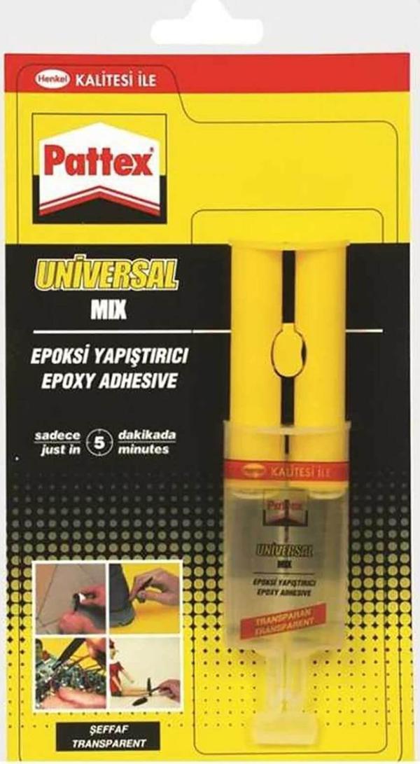 Pattex Yapıştırıcı Henkel Universal Mix Epoksi 27Gr - Image 1