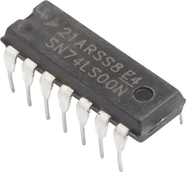 74 LS 00 DIP-14 ENTEGRE DEVRE - Image 1