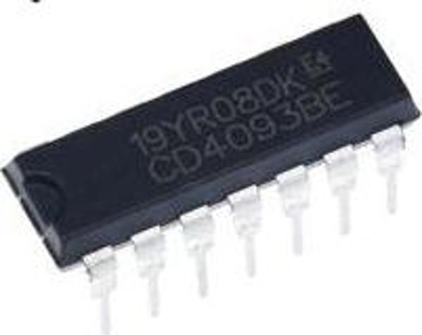 CD 4093BE DIP-14 ENTEGRE DEVRE - Image 1