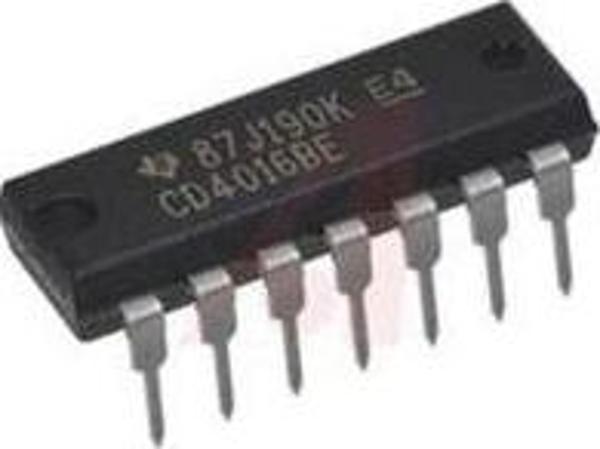 Entegre Devre CD 4016 - Image 1