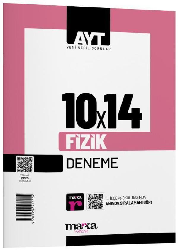 2025 AYT Fizik 10 Deneme Tamamı Video Çözümlü - Marka Yayınları - Image 1