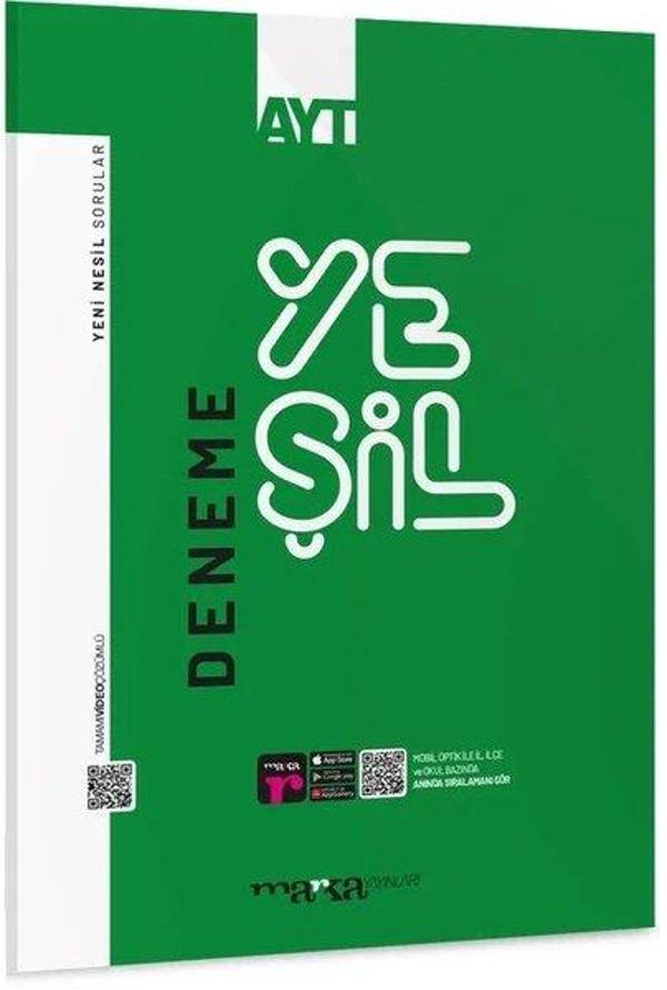 AYT Yeşil Deneme - Marka Yayınları - Image 1