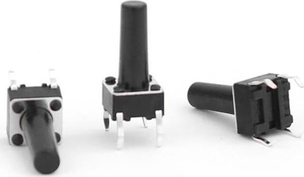 TACT SWITCH 6X6X13MM - Image 1
