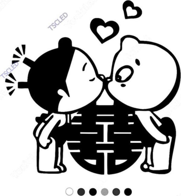 Kalp Sticker 17cm - Image 1