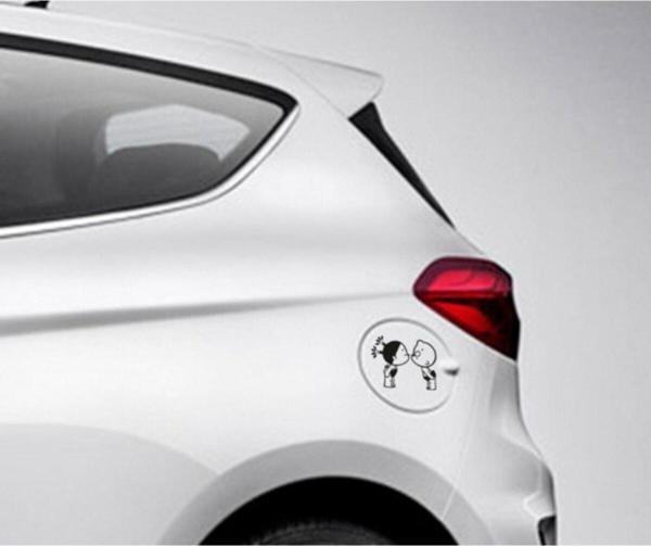 Araba Araç Depo Sticker Yapıştırma - Image 1