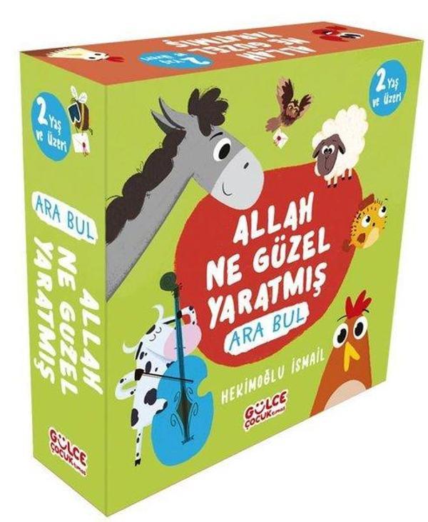 Allah Ne Güzel Yaratmış Ara Bul Seti - 4 Kitap Takım - Gülce Çocuk - Image 1