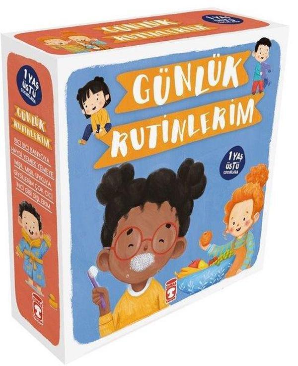 Günlük Rutinlerim Seti - 5 Kitap Takım - Timaş Çocuk - Image 1