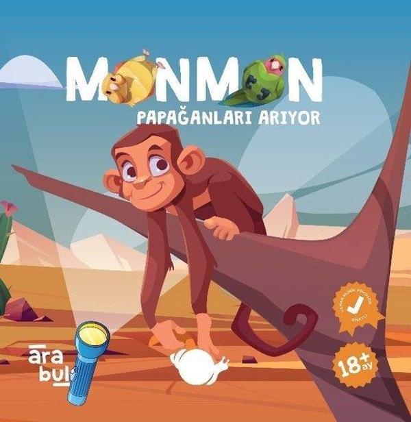 Monmon Papağanları Arıyor - Fenerli Ara Bul Kitabı 18 + Ay - Çikolata Yayınevi - Image 1