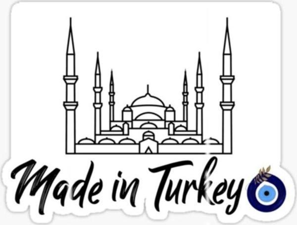 17cm Made In Turkey Yapıştırma Etiket Araba Cam Md4 - Image 1